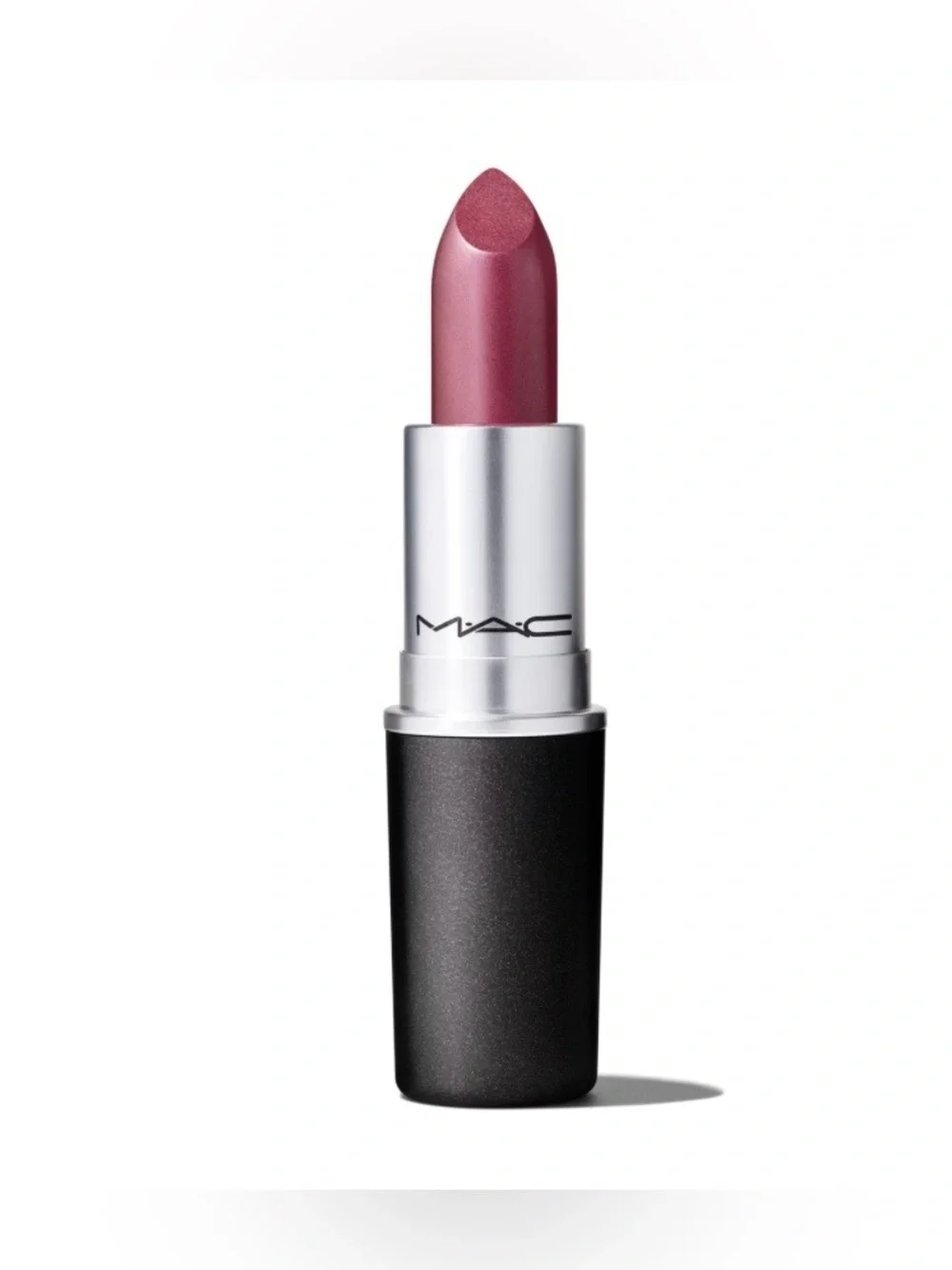 NEW MAC Cosmetics Semi Lustrous Frost Lipstick Plum Dandy 313 Bronzed Plum